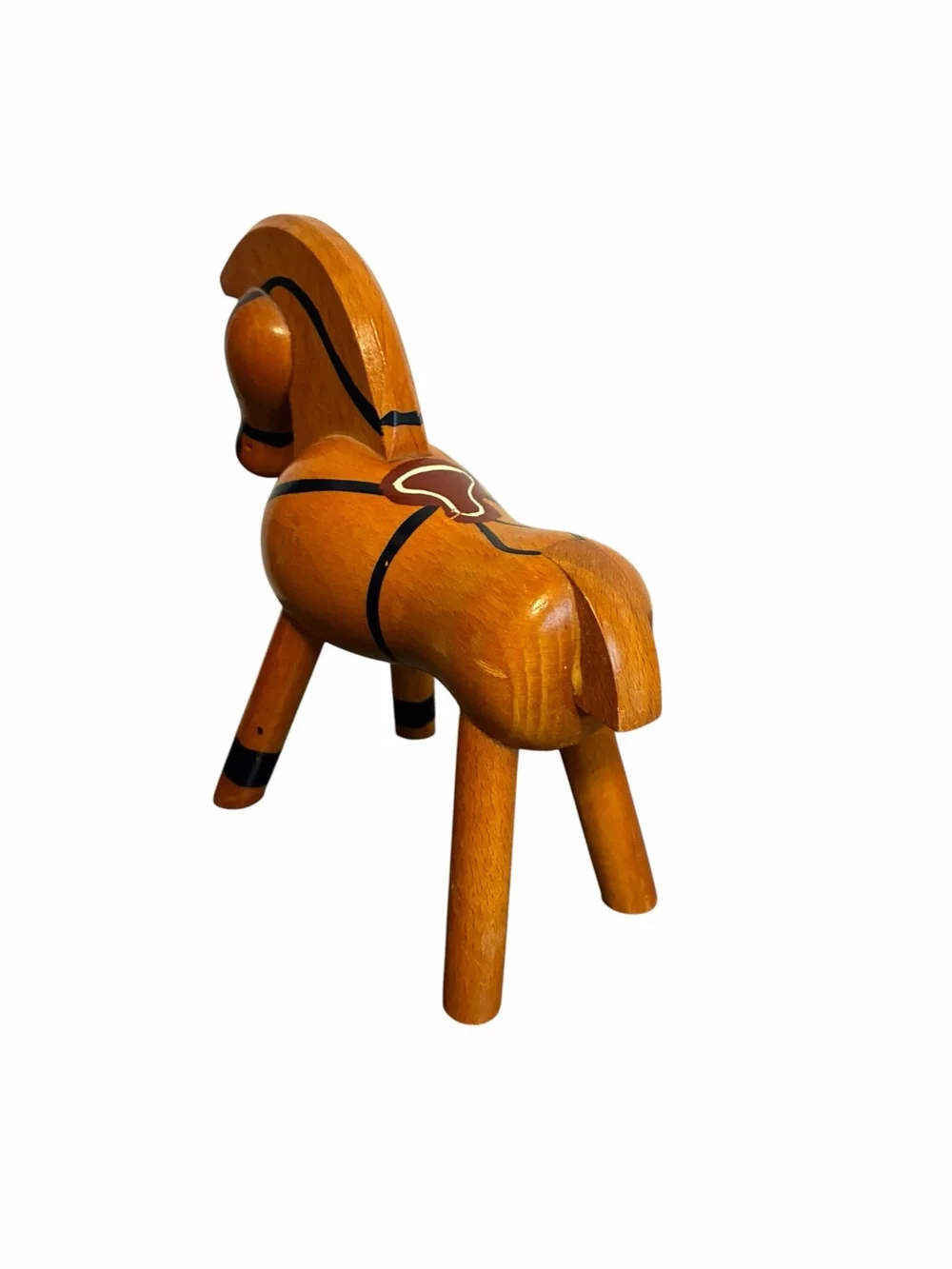 Vintage Kay Bojeson of Denmark MCM Wooden Horse Rare